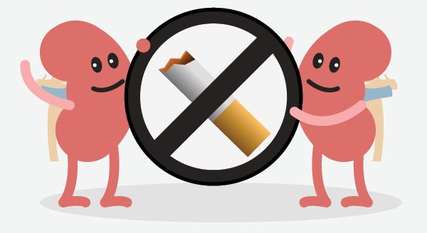 smoking on kidney health 
